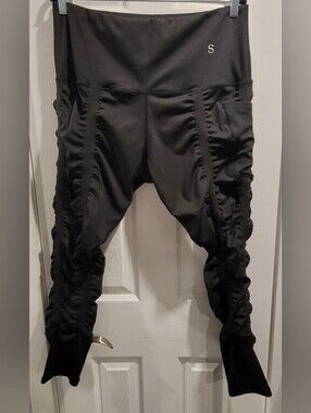 Skinnify Resistance Band Black Leggings Size XXXL